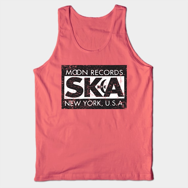 Moon Ska Records Tank Top by MindsparkCreative